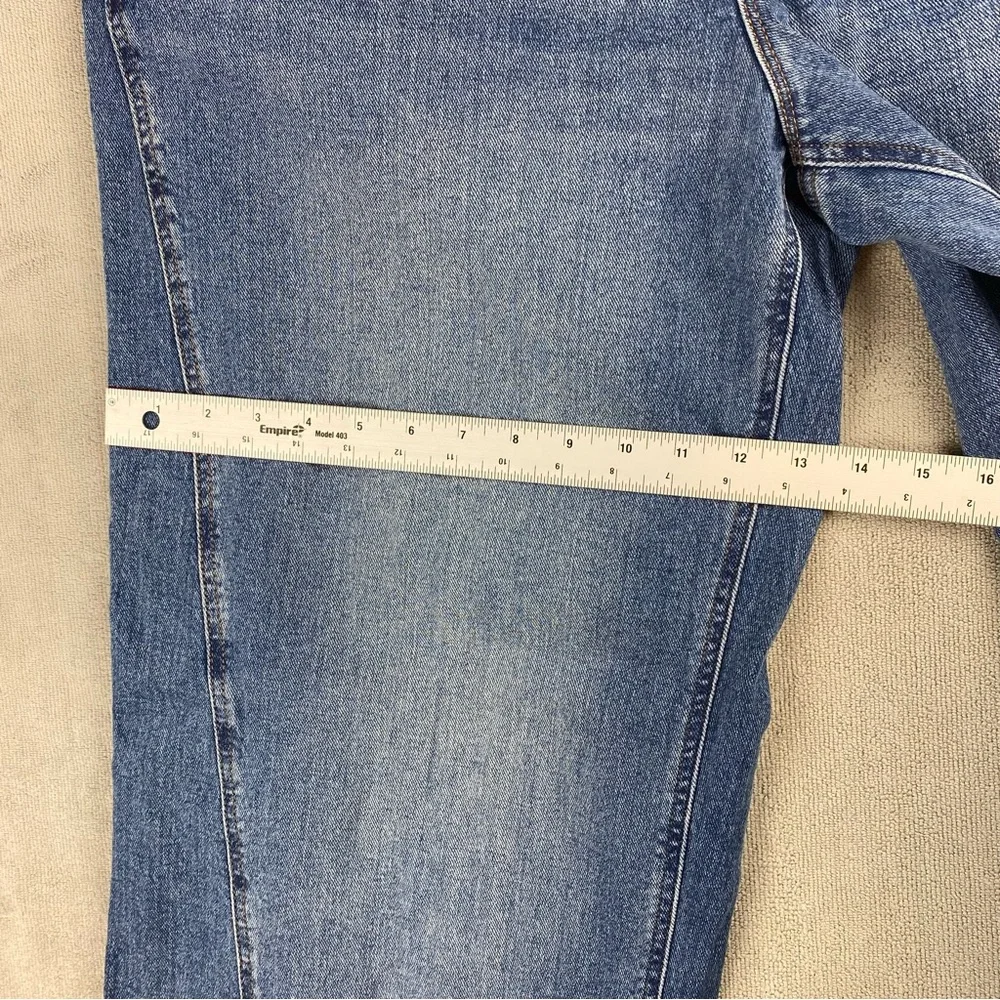 Sofia Vergara-Super HighRise Jean Diana Palazzo 20W Blue  Wide Leg Y2K Plus Size
